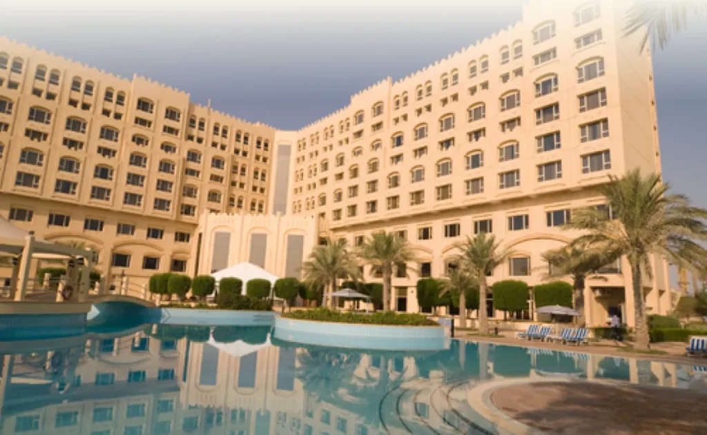 Dog wash station available at a pet-friendly hotel