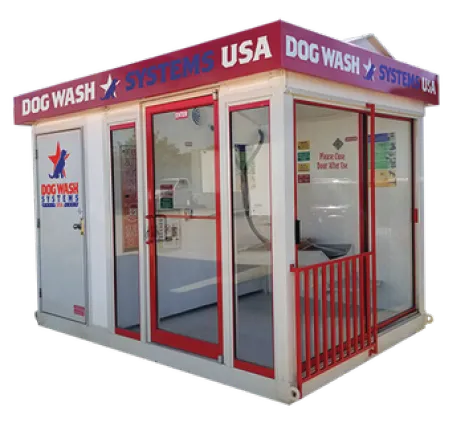 Single Dog Wash Module System